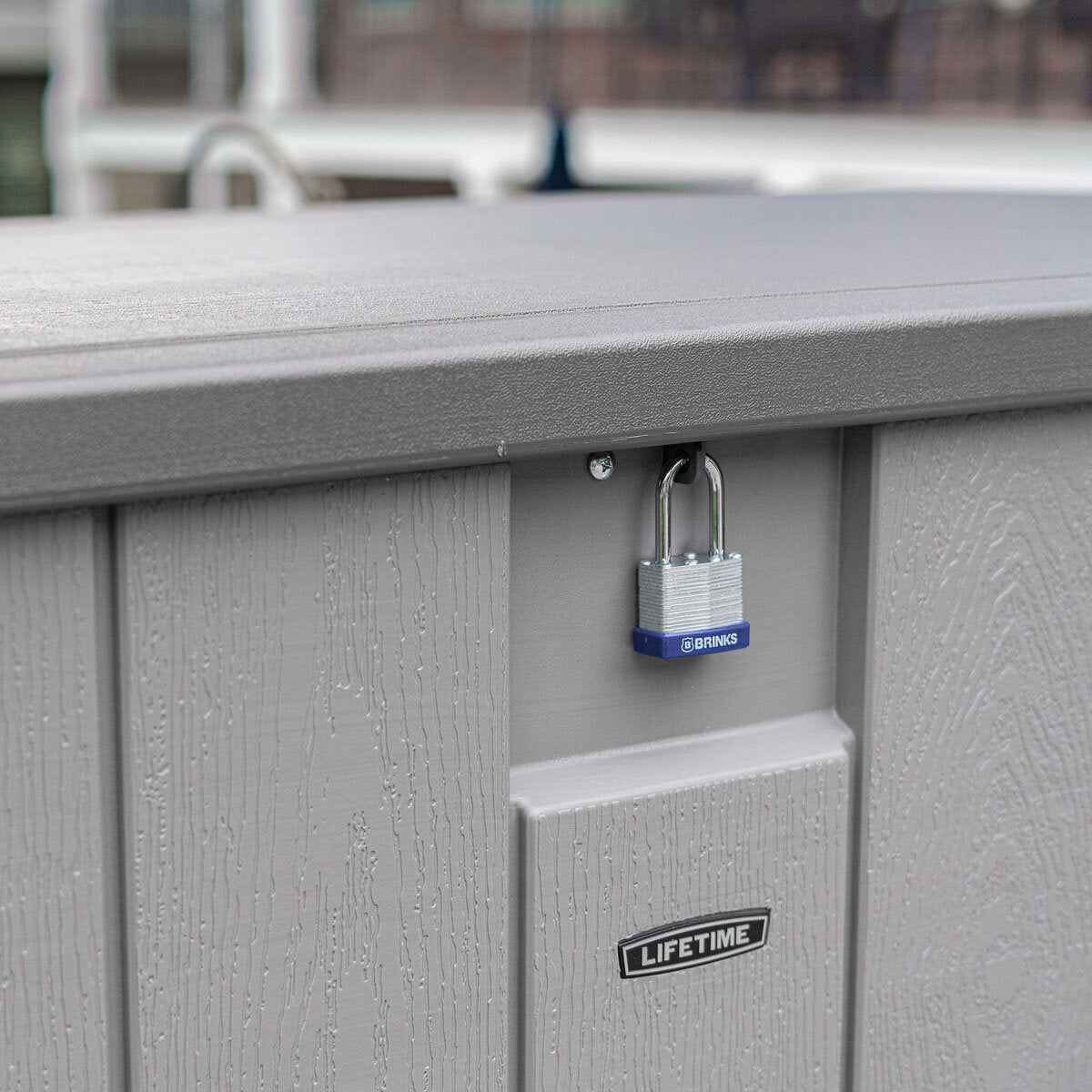 Lifetime 568L Modern Outdoor Storage Deck Box - Weather Resistant Patio Storage Box Model 60384U - product image 2