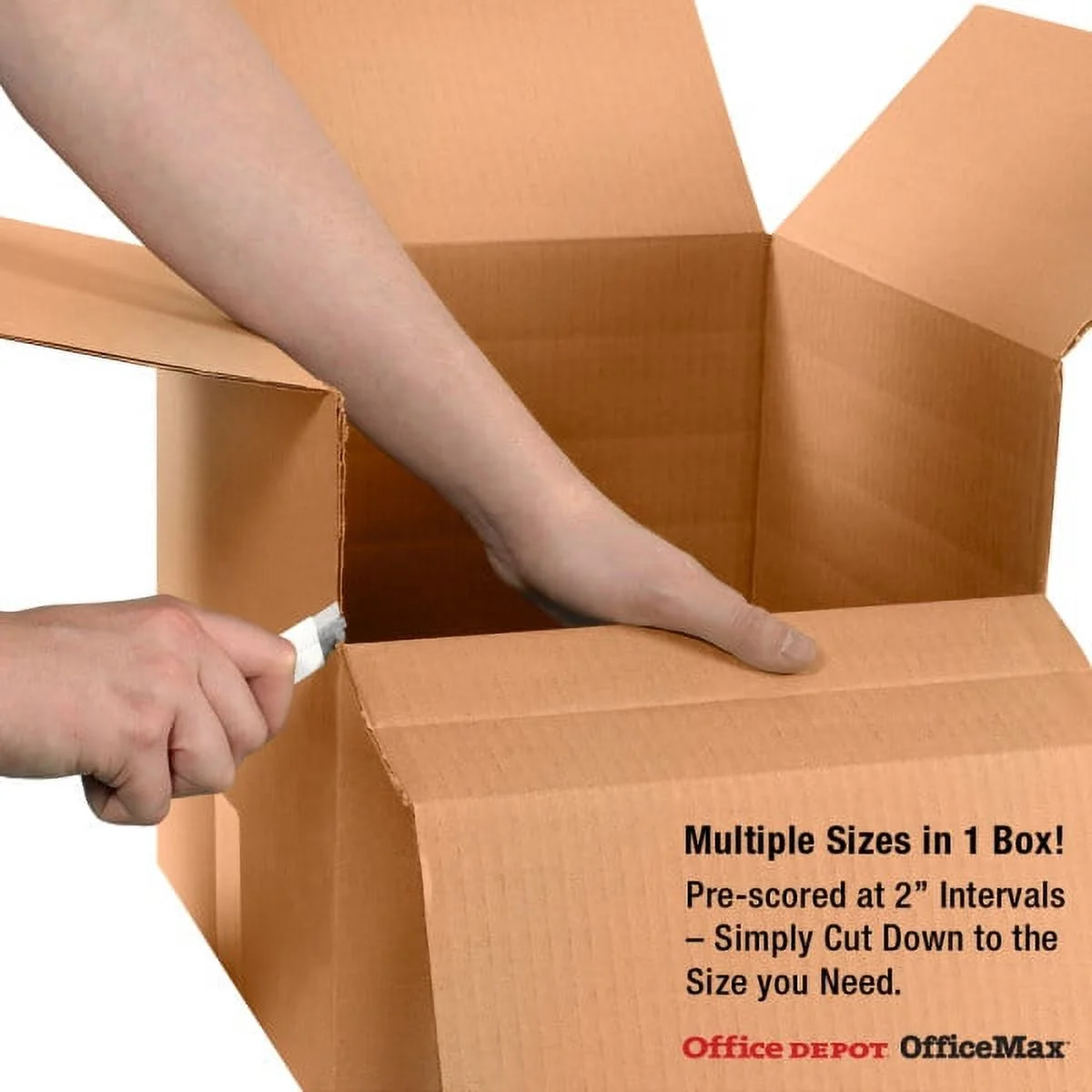 30" x 20" x 20" Shipping Boxes 48 ECT Double Wall Brown 10/Bundle (HD302020DW) - image 4
