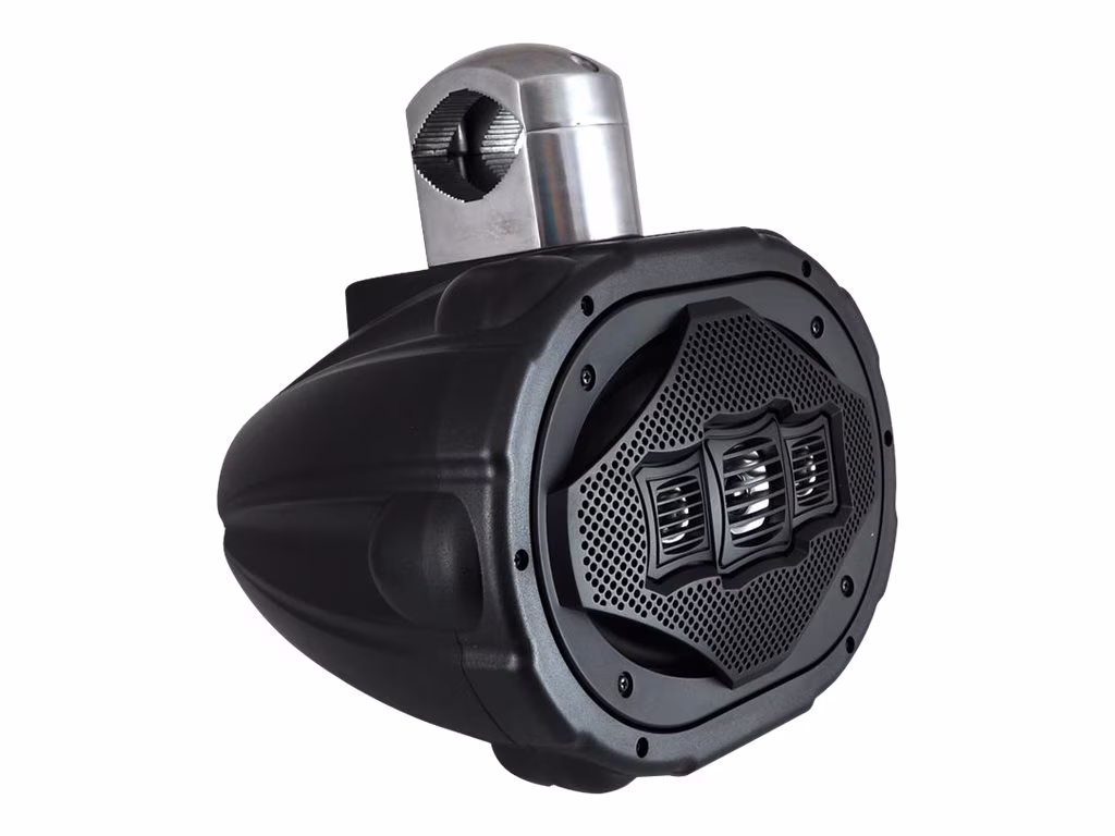 Lanzar AQWB69B 1 x 300 Watts 6 x 9 Inches 4-Way Marine Wake Board Speaker (Black) - image 1