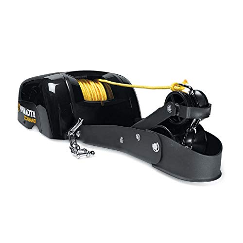 Electric Boat Anchor Winch with Horizontal Mount Davit, 40 lb Capacity, 100 ft Nylon Rope & Mounting Hardware - product image 5