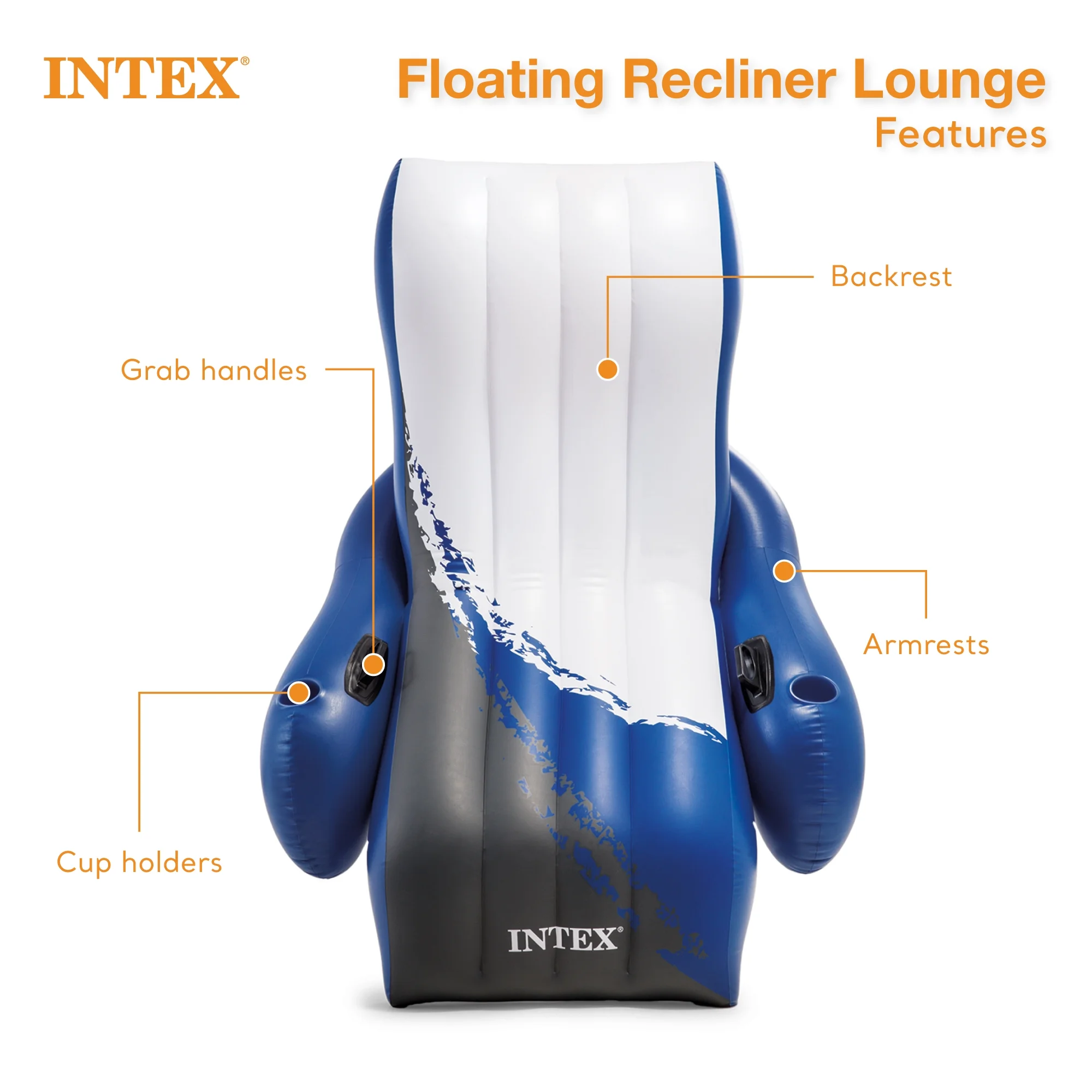 INTEX 18ft x 9ft x 52in Ultra XTR Above Ground Pool, Floats (2 Pack), & Inflatable Cooler - image 4