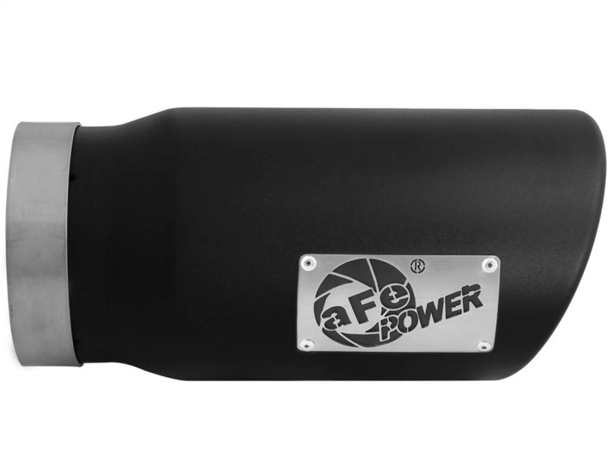 aFe Diesel Exhaust Tip Bolt On Black 5in Inlet x 6in Outlet x 12in Long - image 4