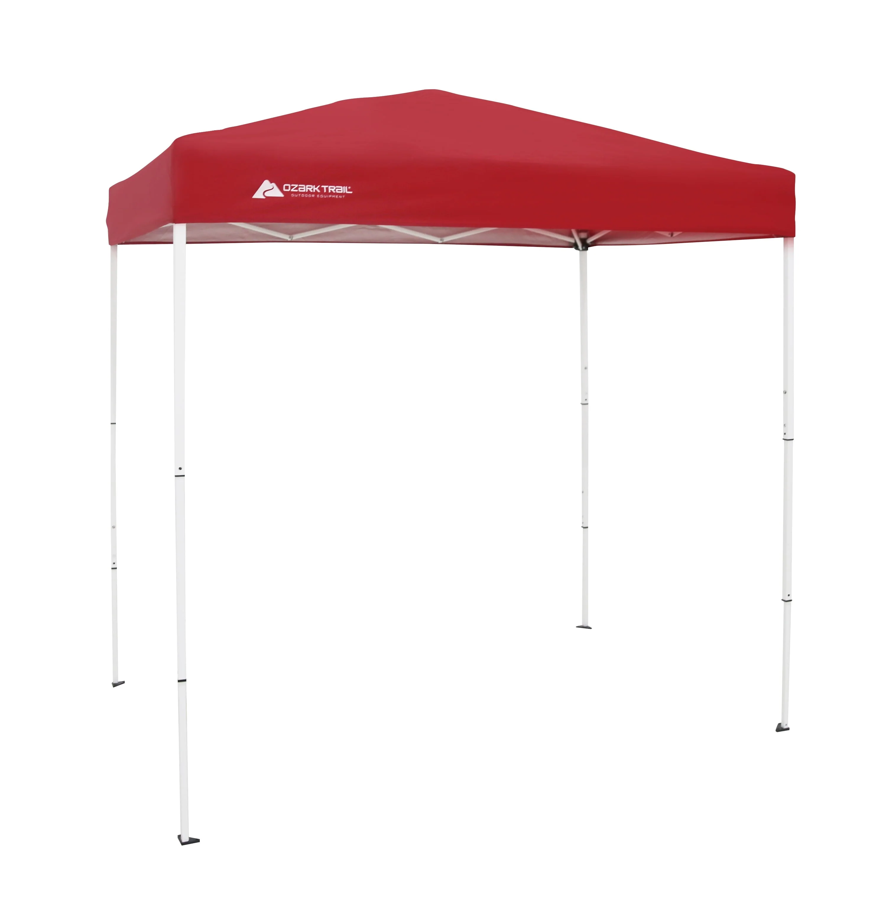 Ozark Trail 4' x 6' Instant Canopy Outdoor Shade Shelter, Brilliant Red; Assembled Dimensions :4 ft. x 6 ft. x 85 in. - image 2