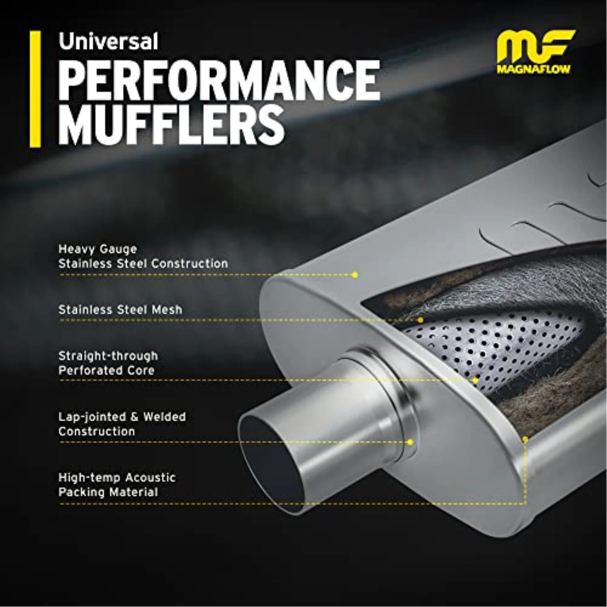 MagnaFlow X-PIPE Performance Muffler - image 2