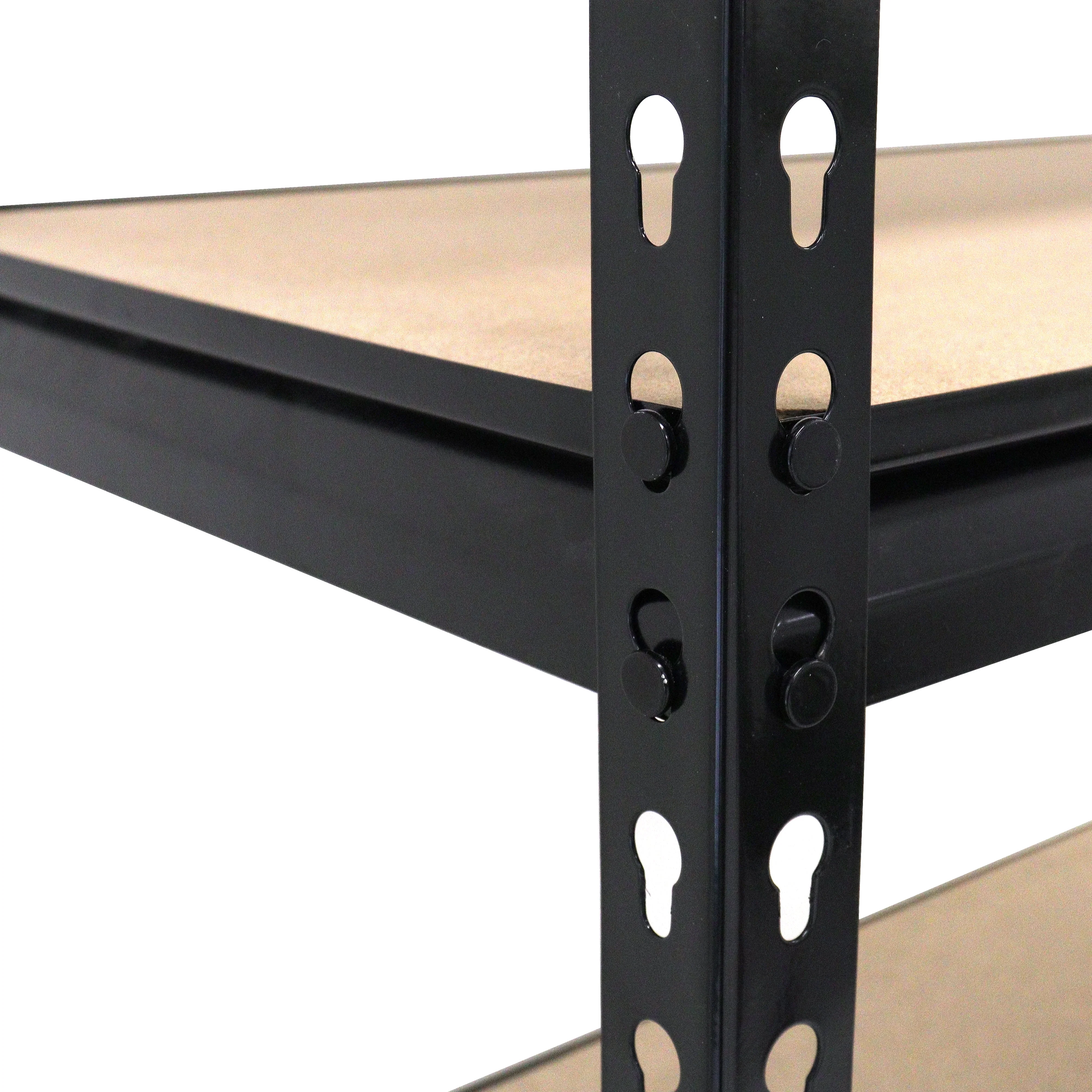Juggernaut Storage 36"W x 18"D x 72"H 5-Shelf Steel Shelving, Black - image 6