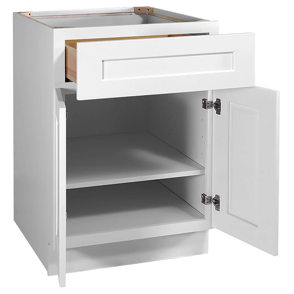 Design House Brookings Assembled Shaker Base Kitchen Cabinet (27" x 34.5" x 24", Sherwin Williams? White - image 7