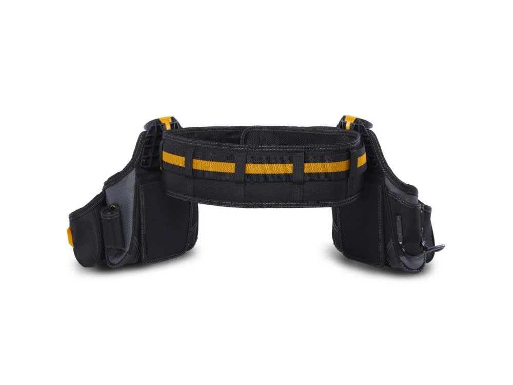 Toughbuilt 2021899 12.5 x 20.5 x 9 in. 27 Pocket Polyester Tradesman Tool Belt Set, Black & Yellow - image 5