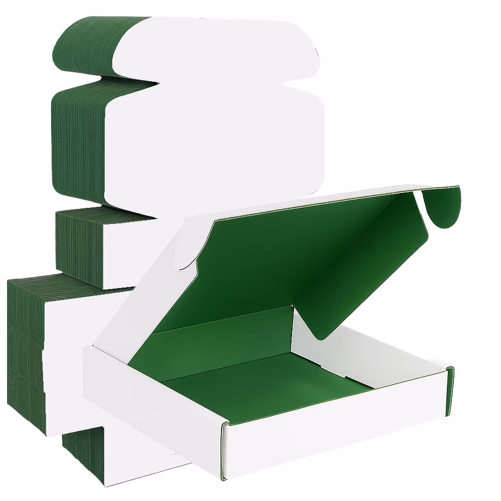 Ucanpack Corrugated Mailer Box Large Packing Supplies For Moving Green, 20 x 16 x 2?" - 50 Pcs - image 1