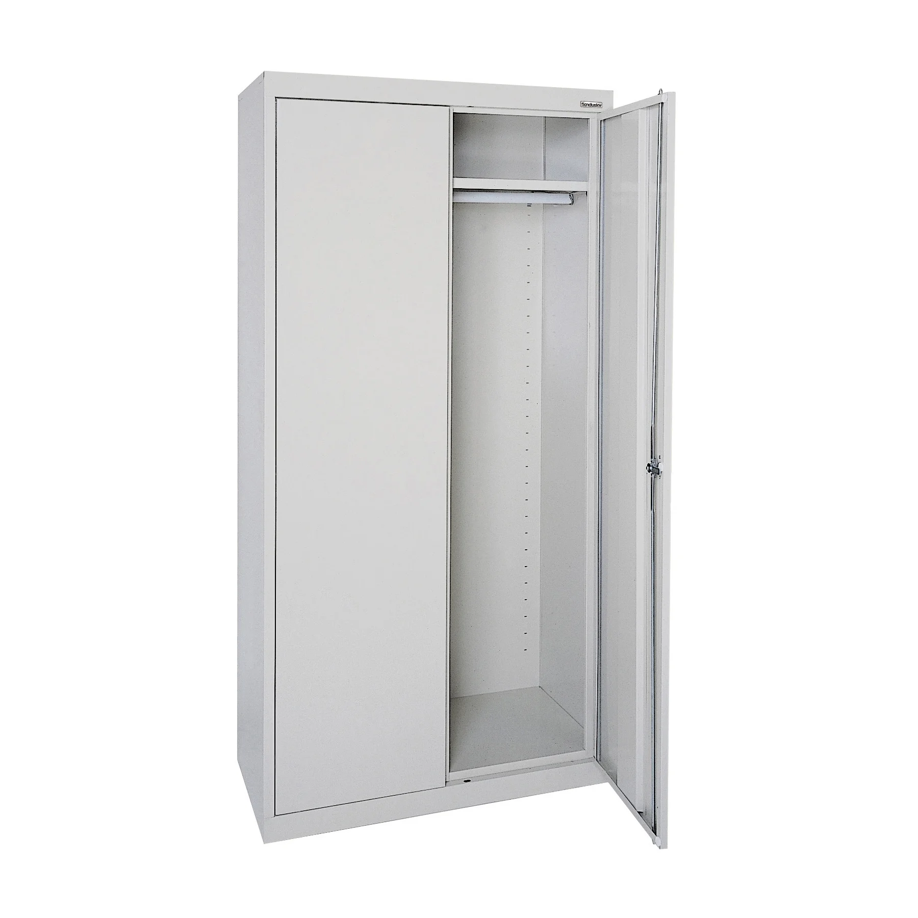 Elite Series Wardrobe Cabinet with Adjustable Shelf, 36"W x 24"D x 72"H, Dove Gray - image 6