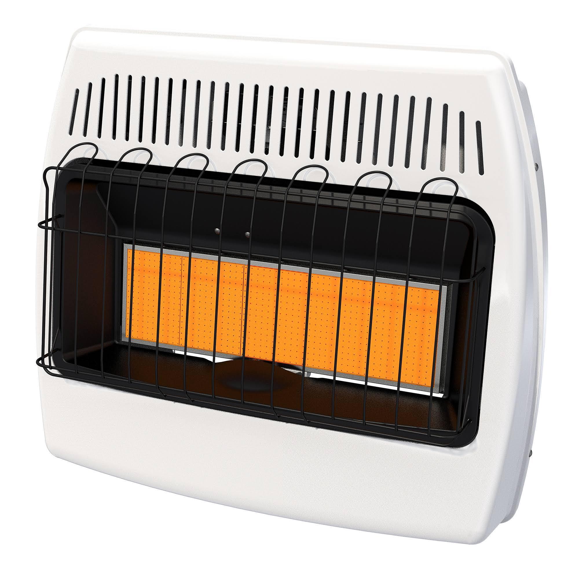 Liquid Propane Infrared Wall Heater - Indoor Supplemental Heating System - product image 1