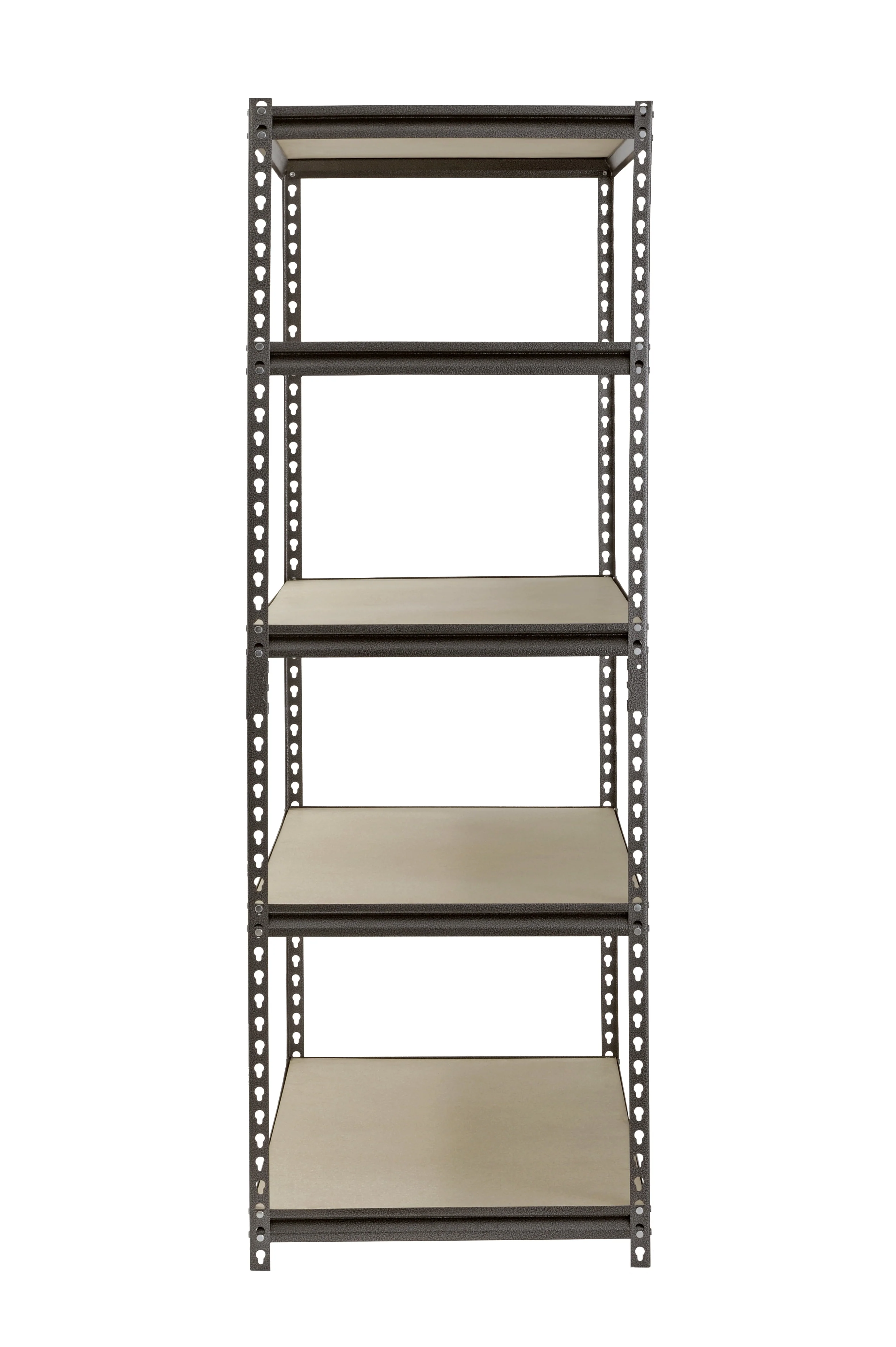 Muscle Rack 48"W x 24"D x 72"H 5-Shelf Steel Freestanding Shelves, Silver - image 3