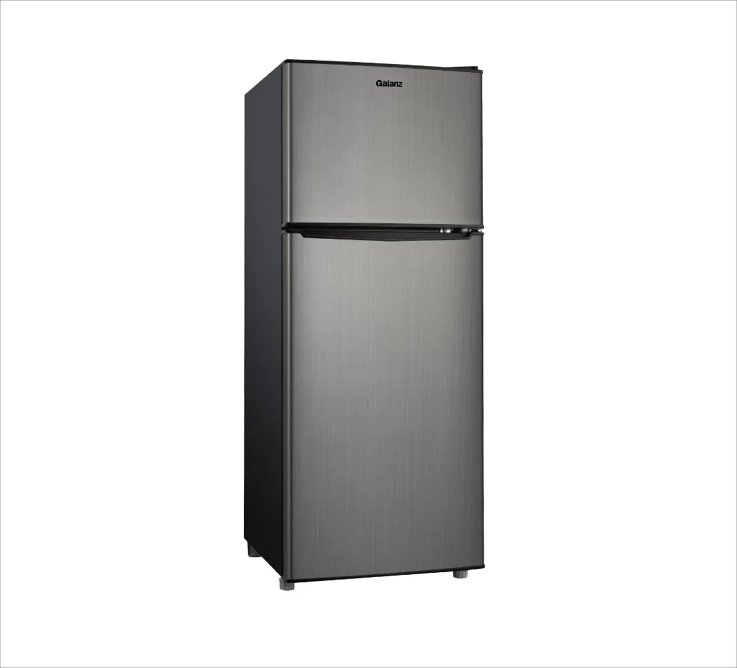 4.6 Cu. Ft. 2 Door Mini Refrigerator with Freezer - Stainless Steel Compact Fridge with Interior Light - product image 2