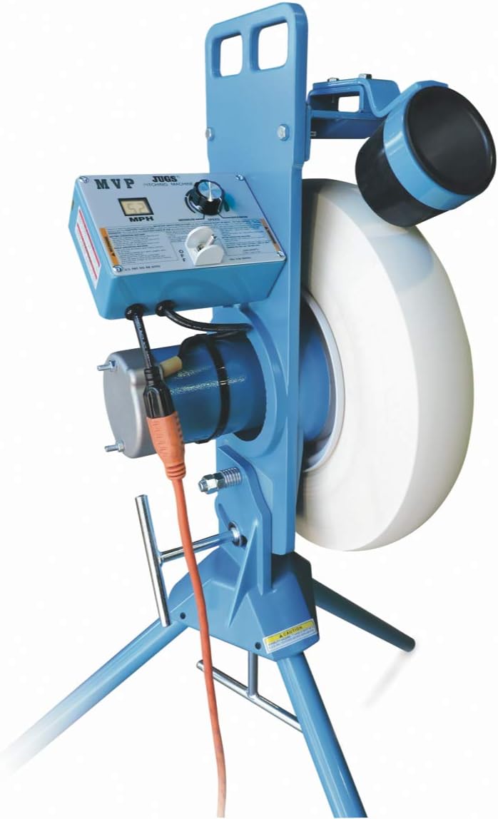 Baseball Softball Pitching Machine - Adjustable 20-60 MPH with Digital Display - product image 3
