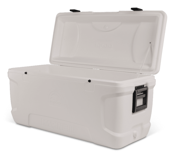 150 Quart Marine Hard Side Cooler - Large Ice Chest with THERMECOOL Insulation, Fish Ruler & Drain Plug - product image 2
