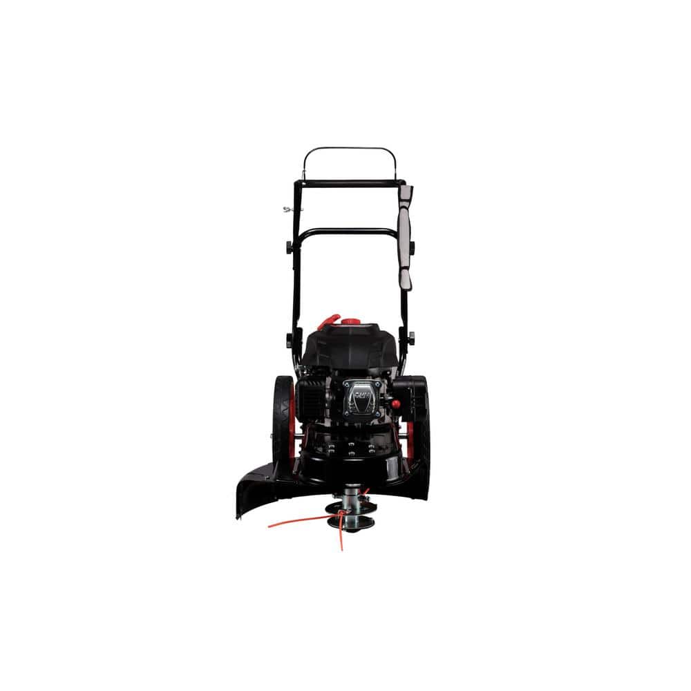 22-Inch 173cc Gas Walk-Behind String Trimmer Mower - Wheeled Brush Cutter with Powerful Engine - product image 4