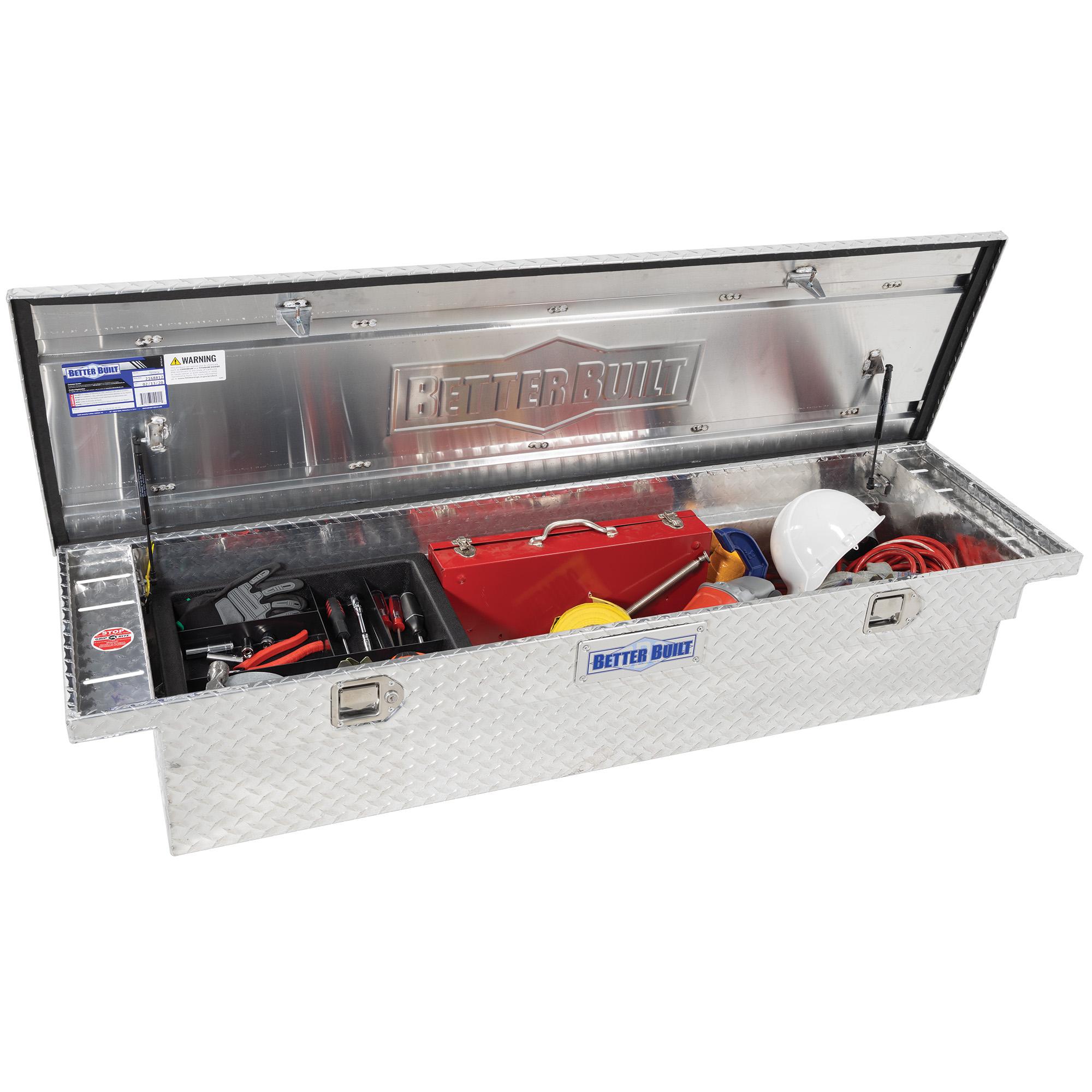 UWS Low Profile Aluminum Truck Tool Box with Stainless Steel Handles, Pickup Bed Storage Chest - product image 7