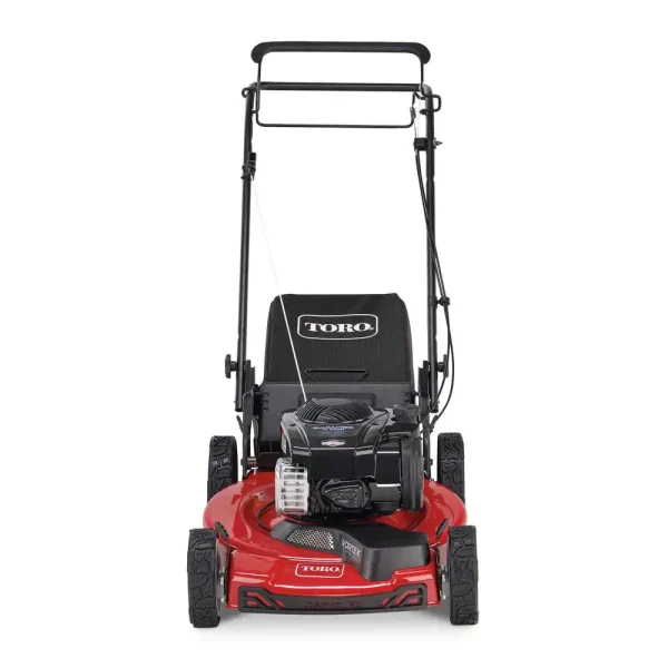 22-Inch Gas Self-Propelled Lawn Mower - Front-Wheel Drive High-Wheel Mower with Grass Collection Bag - product image 2