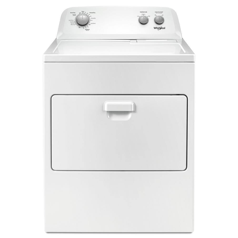 Top Load Electric Dryer with AutoDry System - Large Capacity Clothes Dryer with Wrinkle Shield & Hamper Door - product image 1