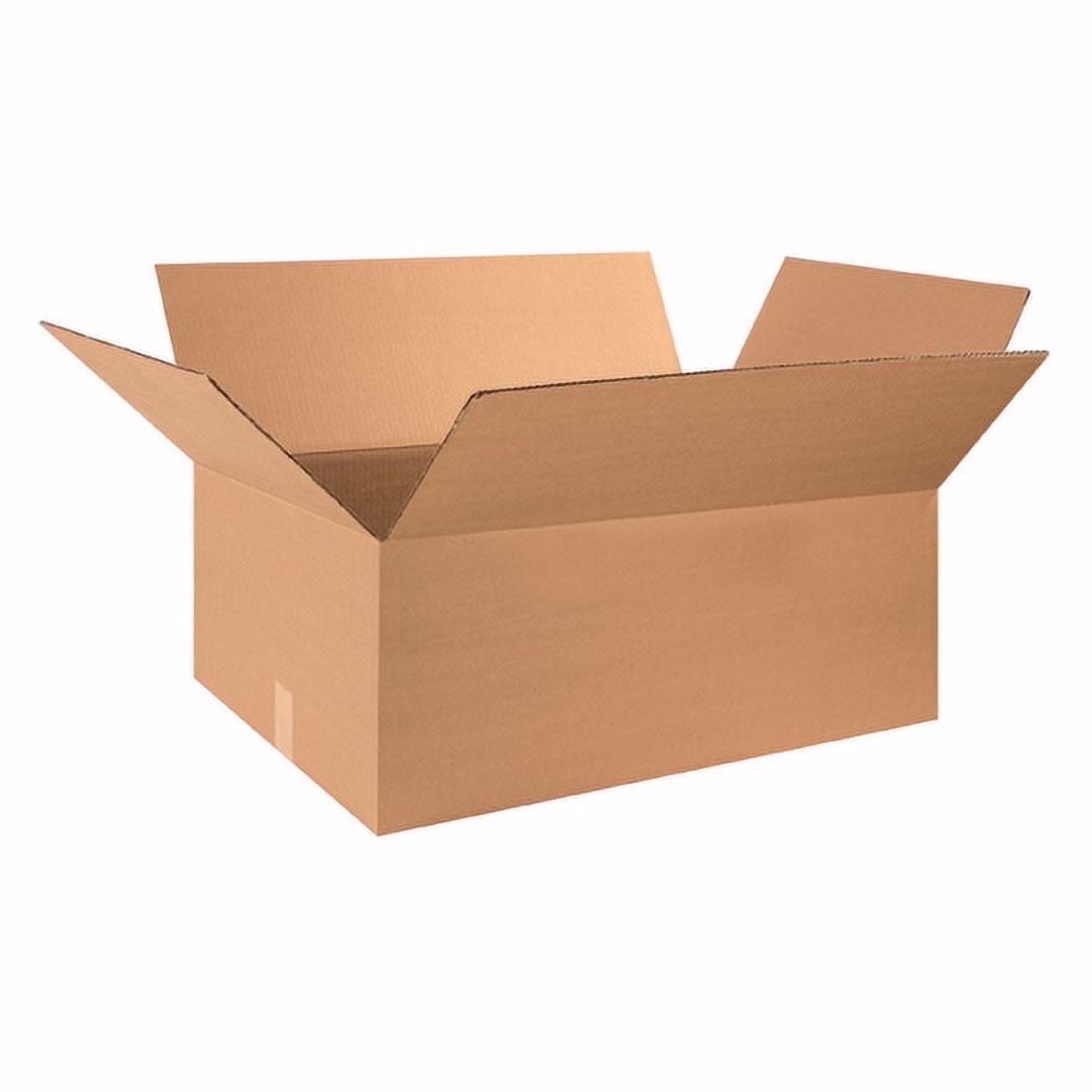 Durable Corrugated Cardboard Packing Boxes, 28 x 20 x 10 Inches, 15 Per Bundle, Storage - image 1