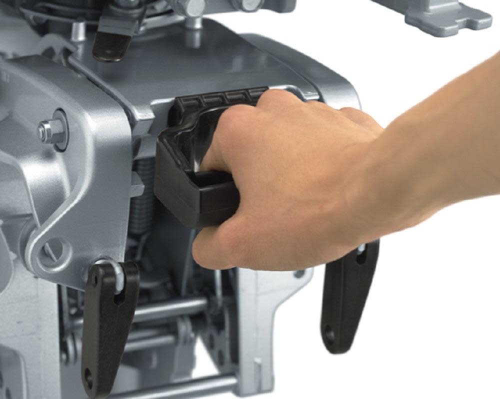 8 HP 4-Stroke Outboard Motor with Throttle Grip and Power Tilt, Portable Boat Engine - product image 2