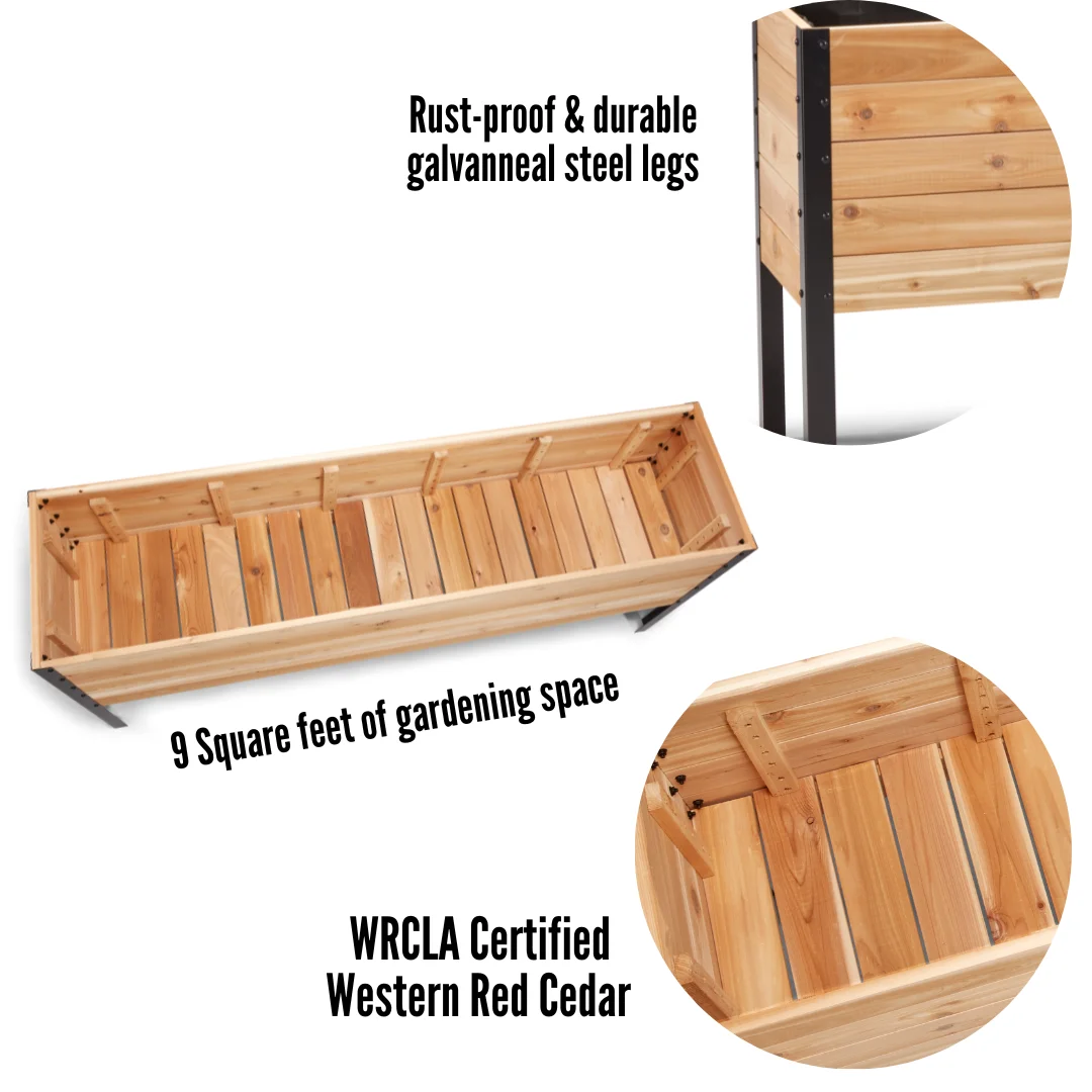 18" x 72" Raised Garden Bed - image 5
