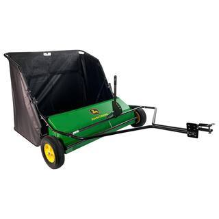 42-Inch Tow-Behind Lawn Sweeper with 24 Cu. Ft. Hopper, Adjustable Brushes for Lawn Mowers & Tractors - product image 2