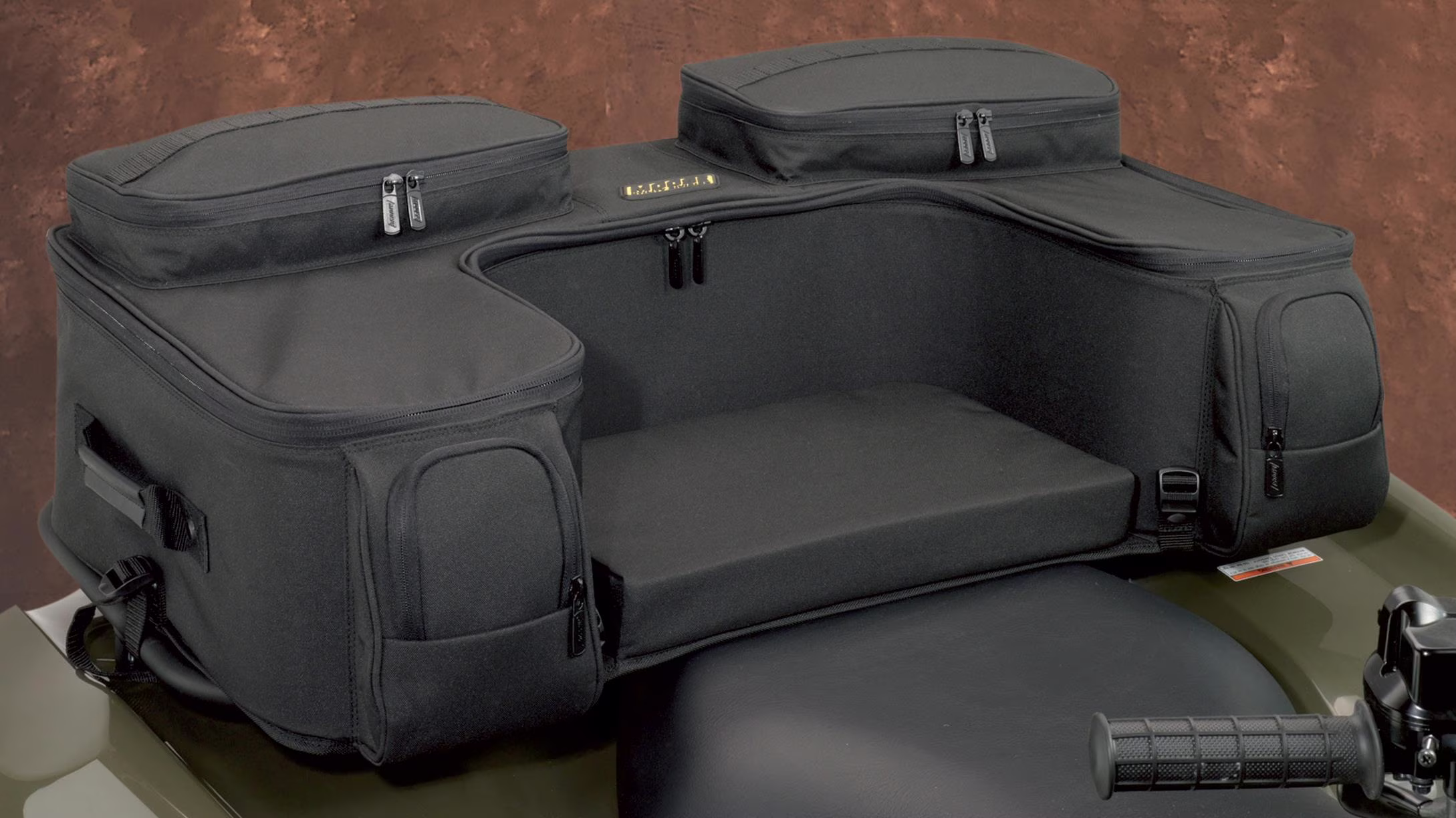 Moose Utility 3505-0212 Ozark Rear Rack Bag - 36in. L x 19in. W x 8in. H - Black - image 1