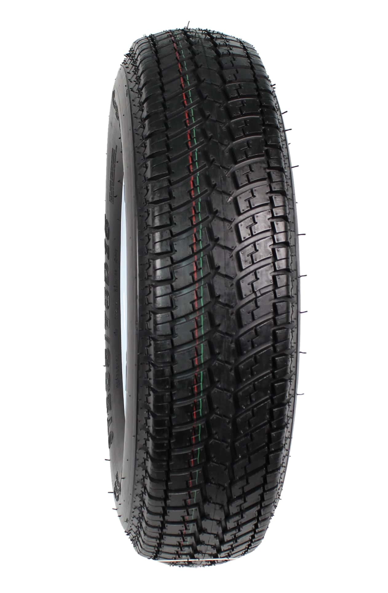2-Pack ST205/75D15 Trailer Tires with 15-Inch White Spoke Rims, Load Range C, 5-Lug Wheel - product image 5