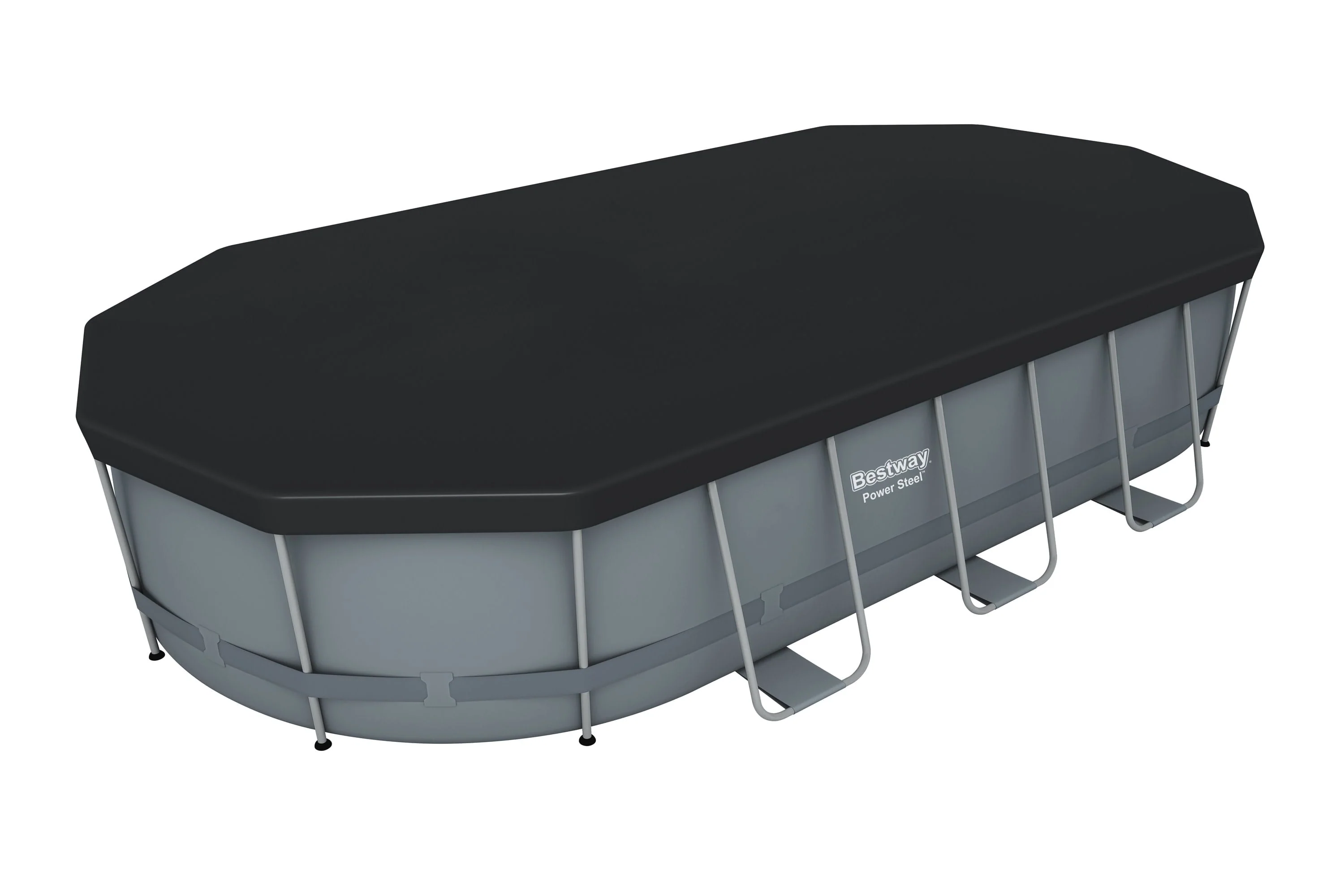 Bestway Power Steel 18' x 9' x 48'' Oval Above Ground Pool Set - image 3
