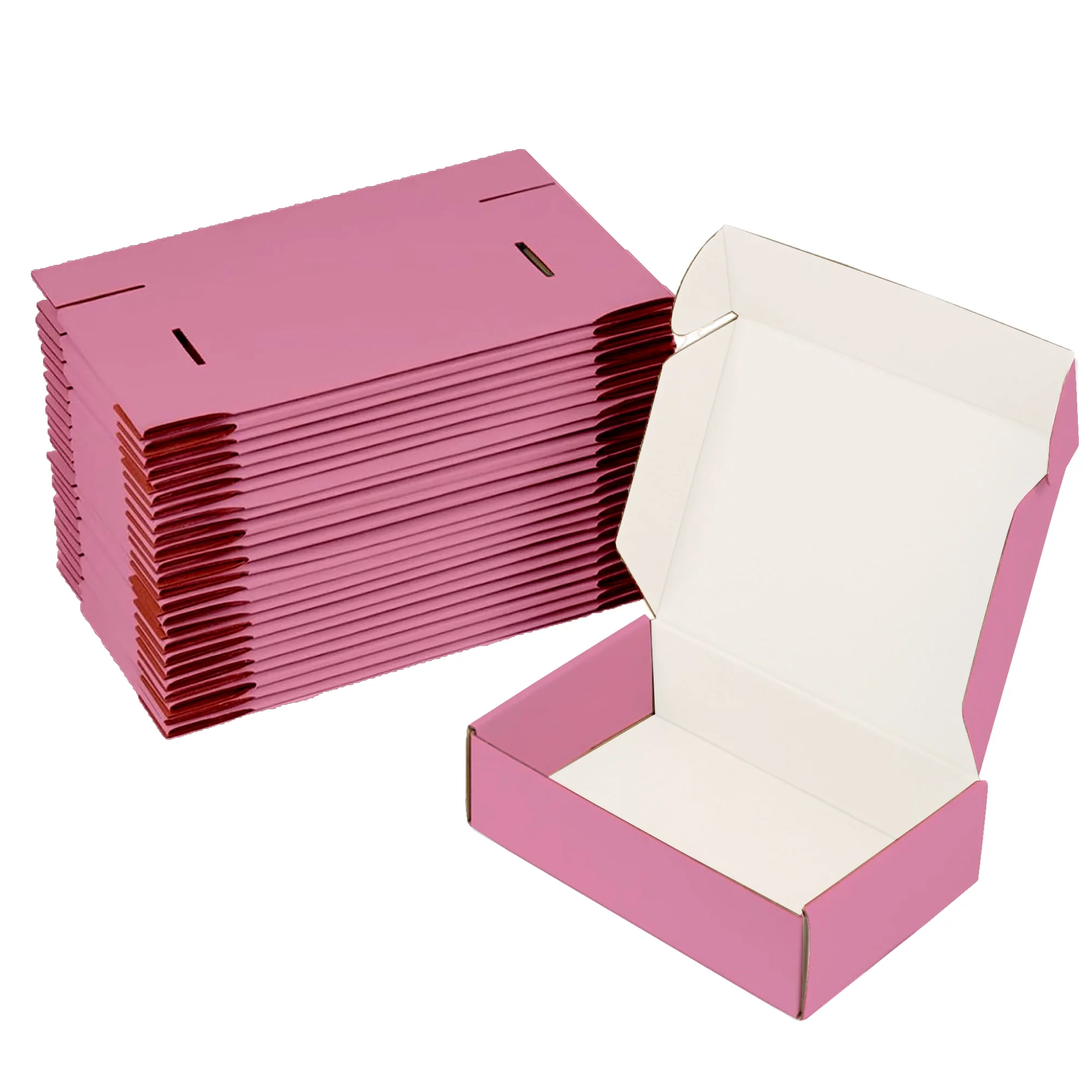 Ucanpack Corrugated Mailer Box Packing Supplies For Moving Pink Large , 24 x 14 x 4" - 25 Pcs - image 2