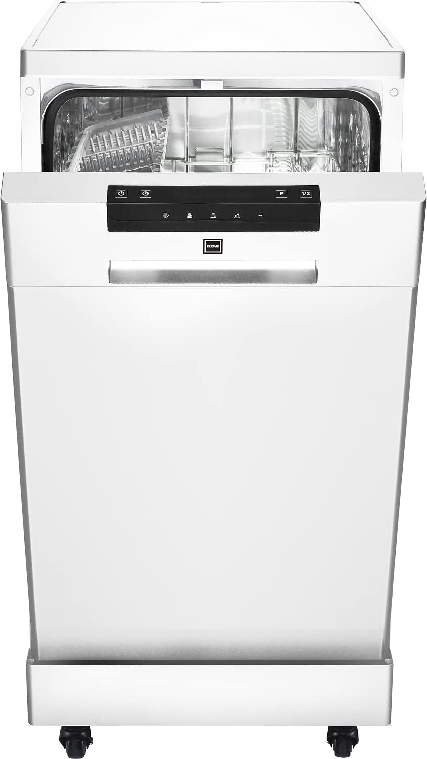 18 Inch Portable Dishwasher - 8 Place Settings Countertop/Compact Dish Washer White - product image 5