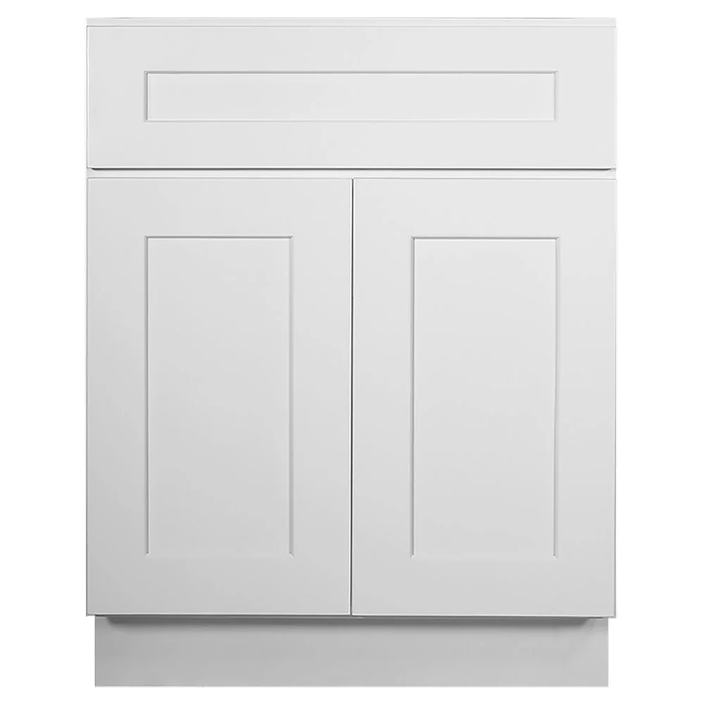 Design House Brookings Assembled Shaker Base Kitchen Cabinet (27" x 34.5" x 24", Sherwin Williams? White - image 8