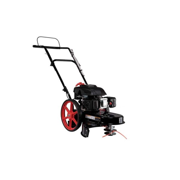 22-Inch 173cc Gas Walk-Behind String Trimmer Mower - Wheeled Brush Cutter with Powerful Engine - product image 1