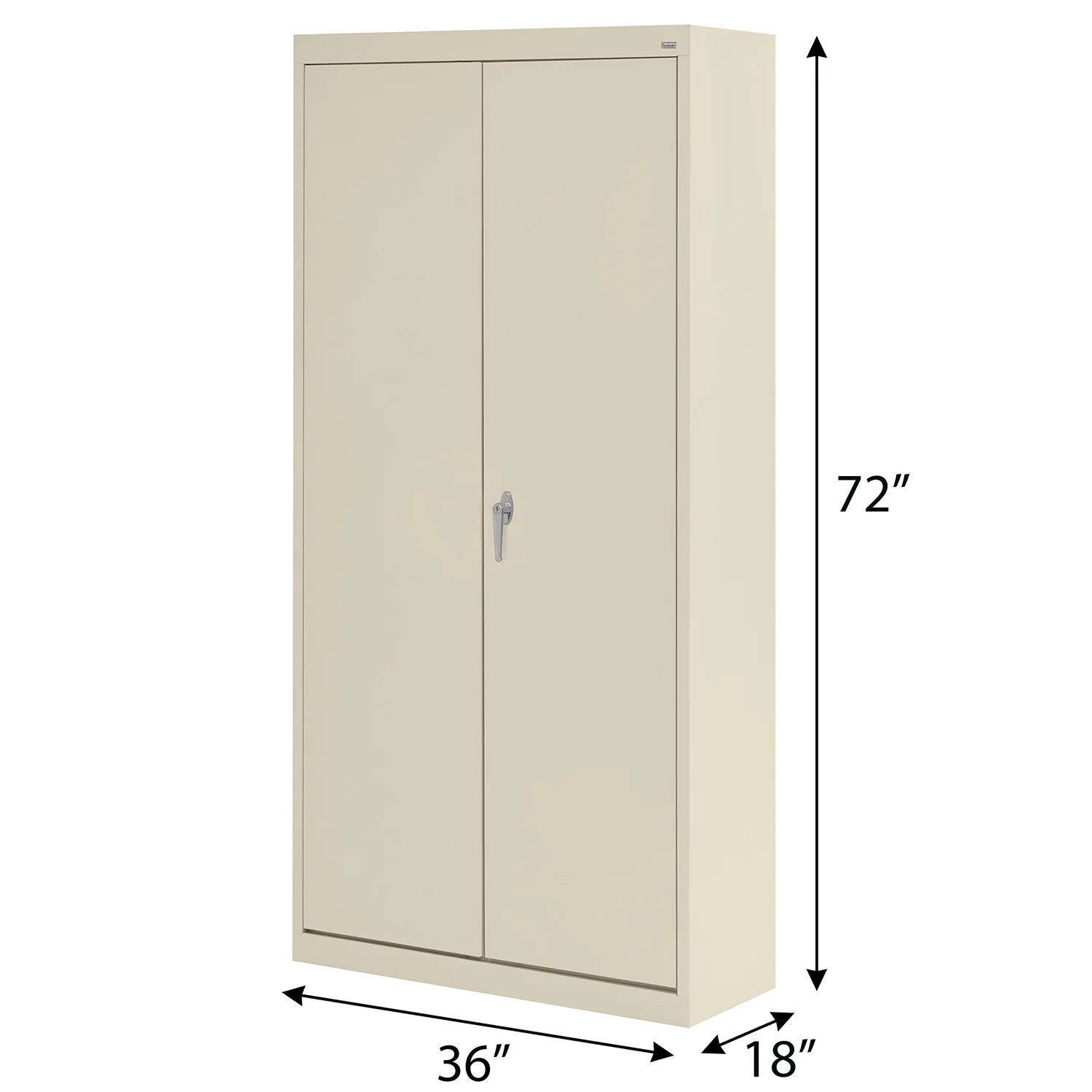 Sandusky 20 Gauge Steel Single Storage Cabinet ( 72'' H x 36'' W x 18'' D) - image 2