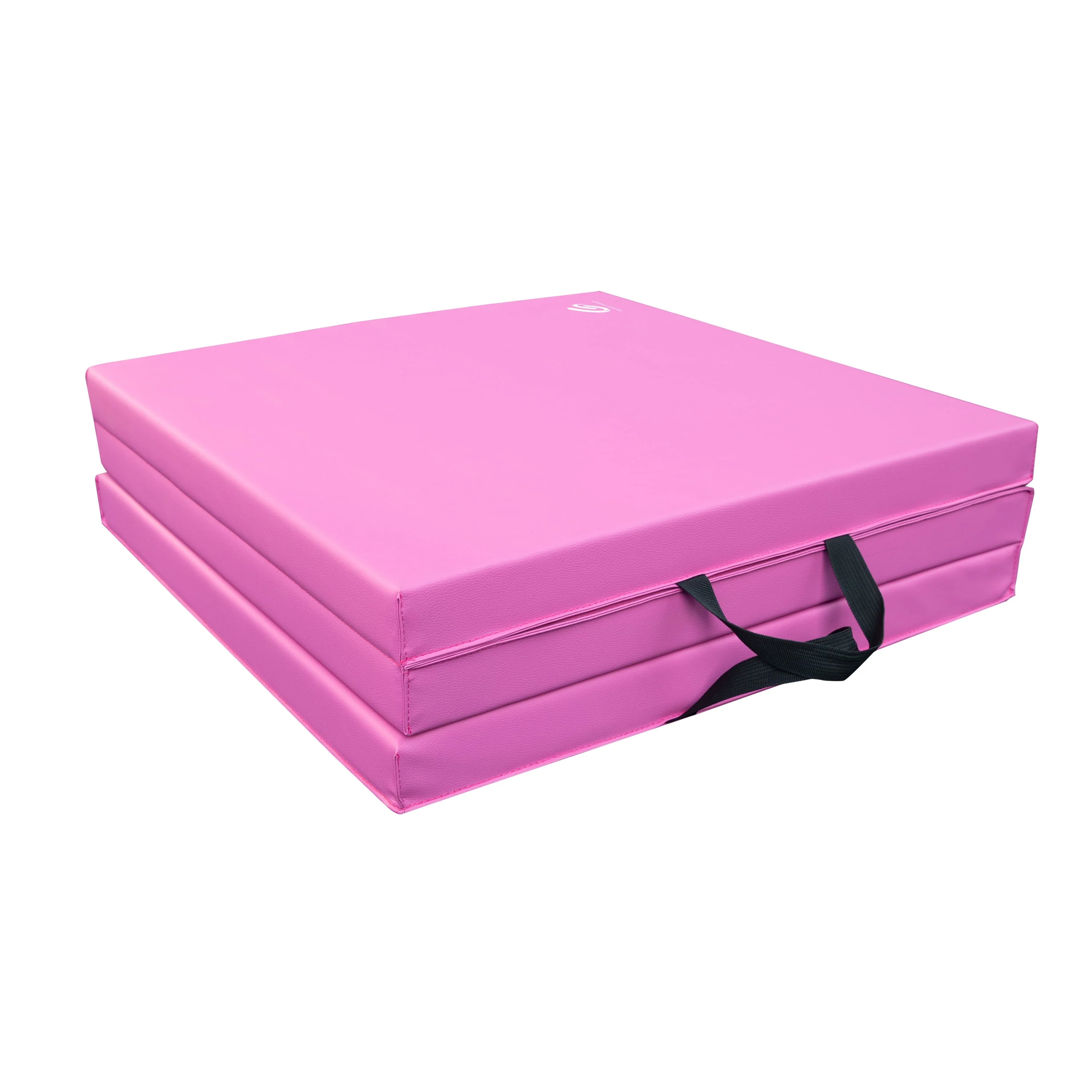 Coinus Sports Tri-Fold Gymnastics Exercise Mat with Handles, 6' x 2' x 2", Pink - image 5