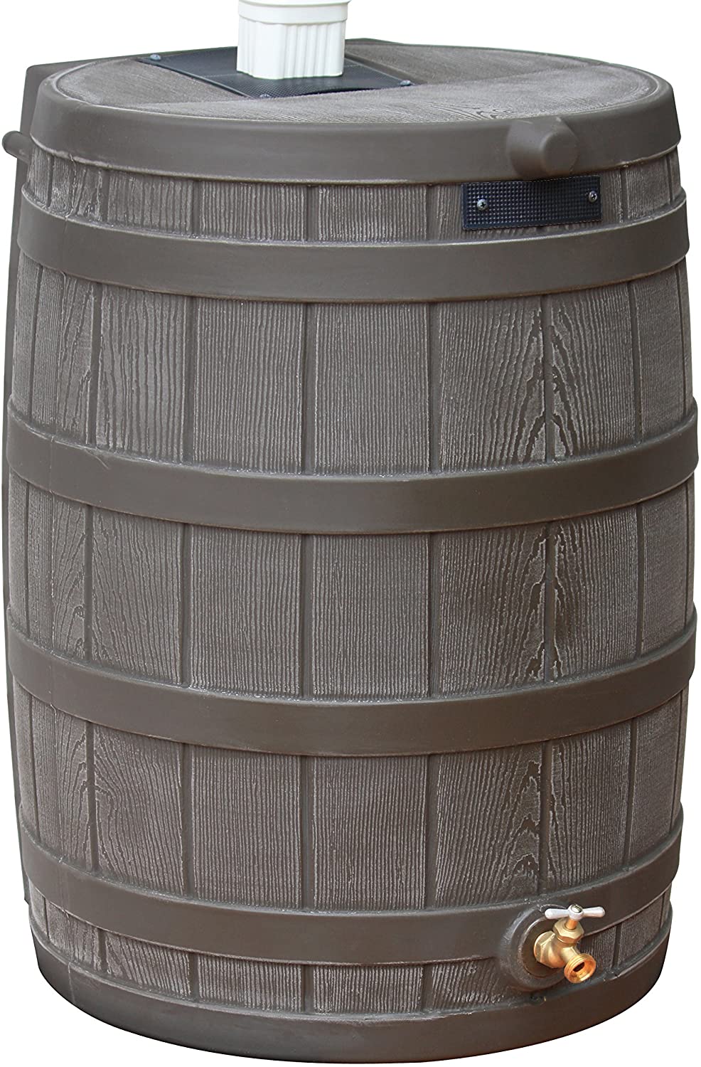 Good Ideas Rain Wizard 50 Gallon Rain Barrel - Plastic Outdoor Water Storage Collector - product image 2