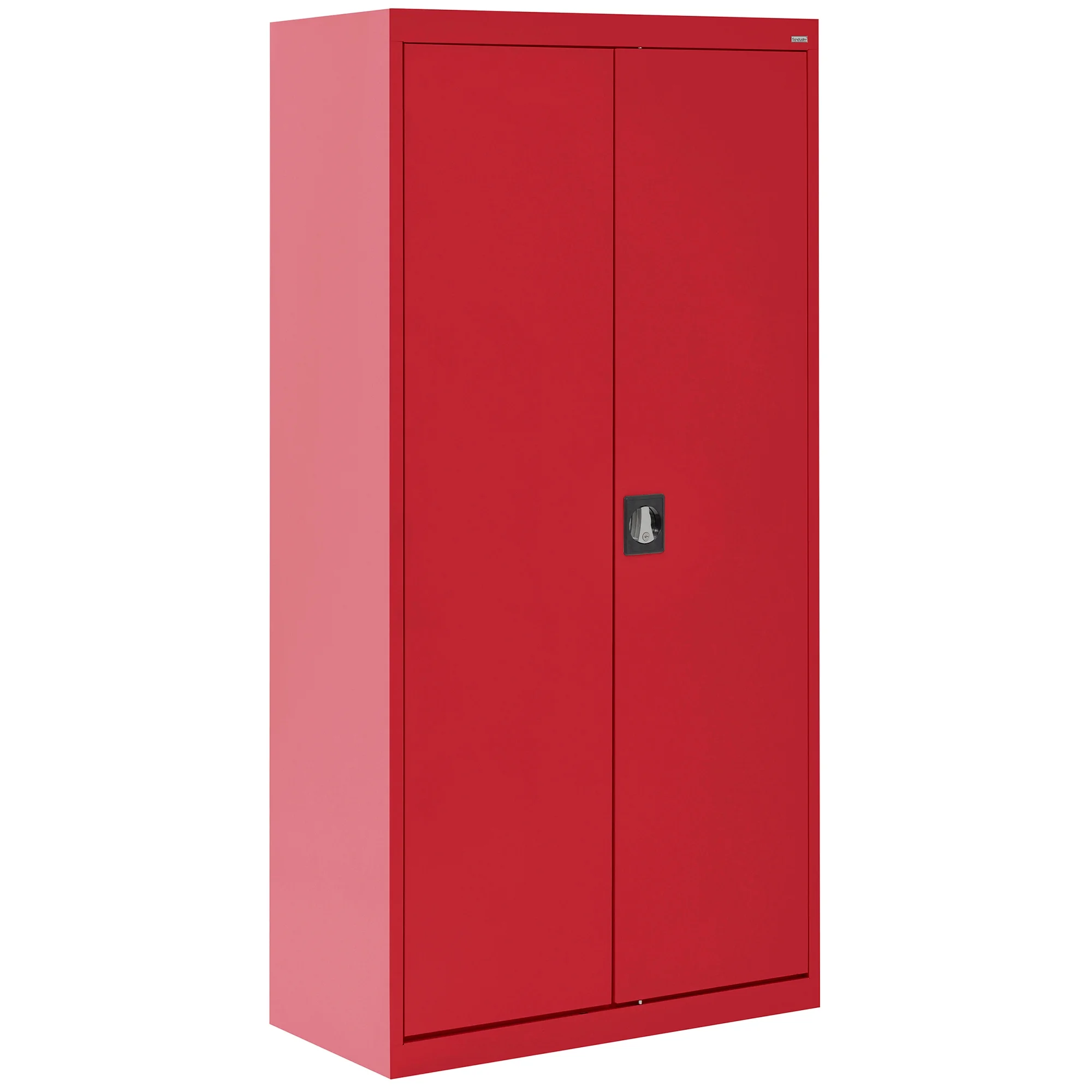 Elite Series Combination Cabinet with Adjustable Shelves, 36"W x 18"D x 72"H, Red - image 2