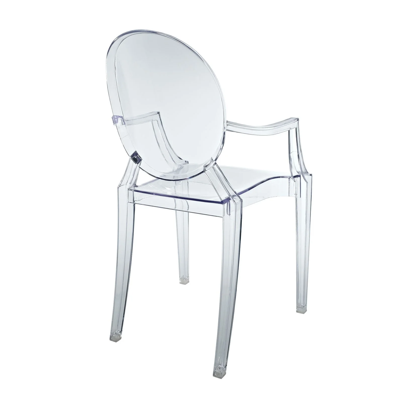 Modway Casper Miniature Chair in Clear, 3.5"l x 3.5"w x 6.5"h" - image 6