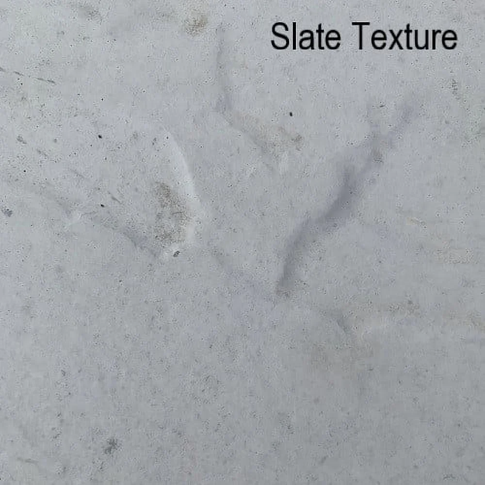 NuCast Precast Concrete Patio Stone - Slate (soft-wave) Texture - 2" x 24" x 24" - QTY OF 1 - image 4