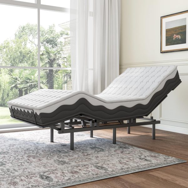 Twin Adjustable Bed Base with Wireless Remote - Electric Zero Gravity Bed Frame - product image 1