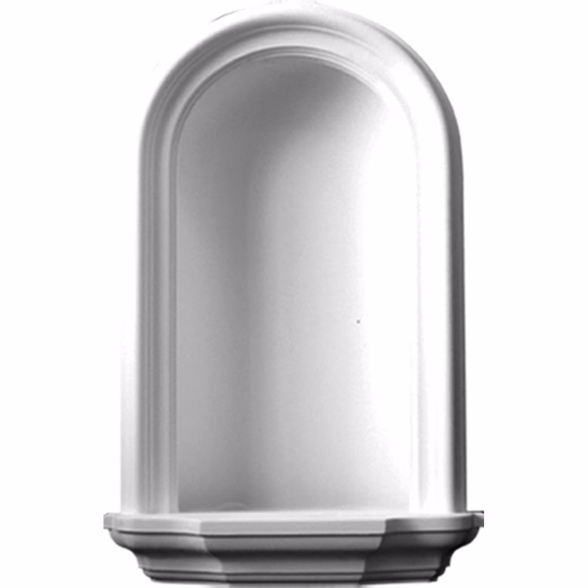 Ekena Millwork 16 5/8"W x 27 1/2"H x 7 3/8"D Traditional Wall Niche (RO: 12 1/2"W x 23 1/2"H x 3 7/8"D) - image 1
