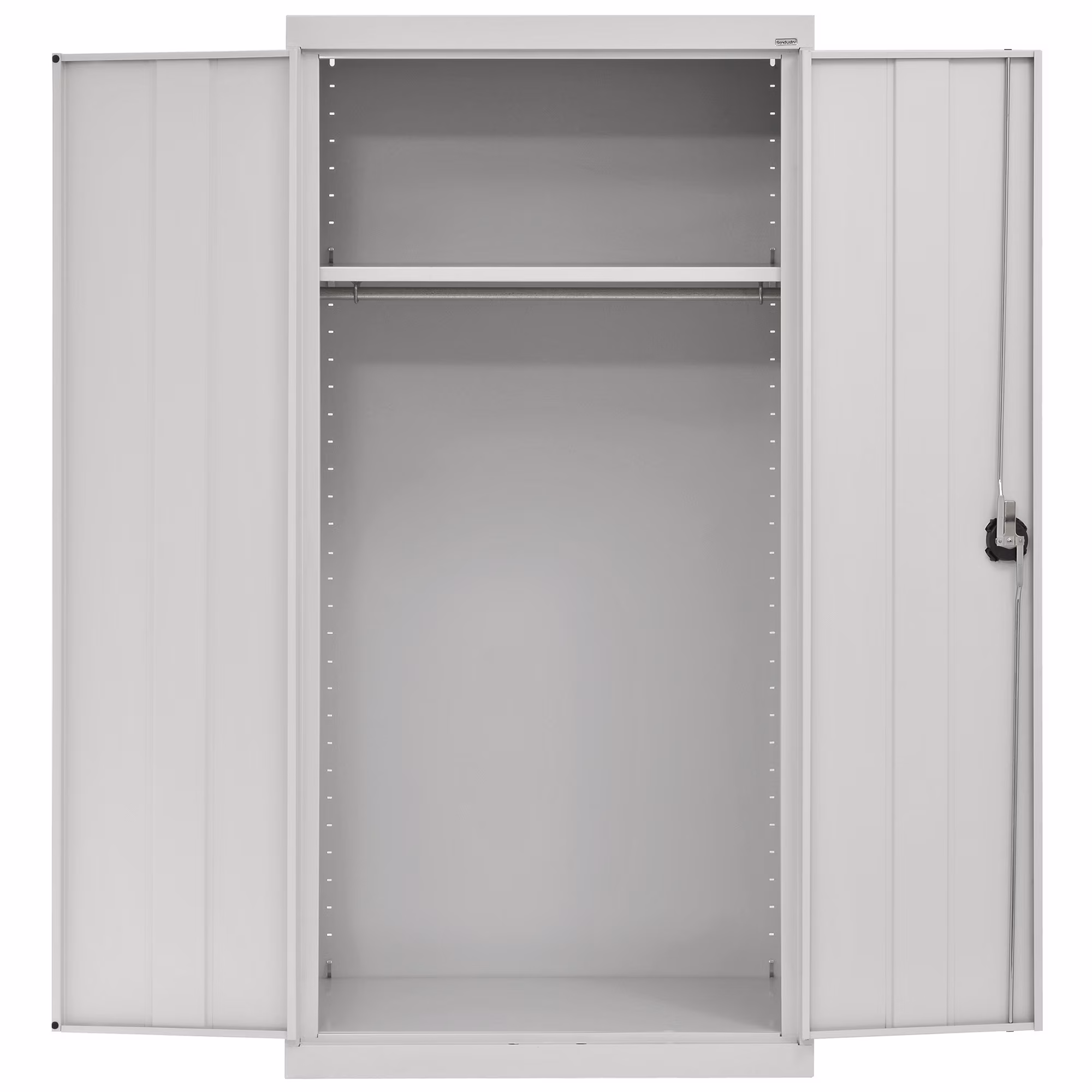 Elite Series Wardrobe Cabinet with Adjustable Shelf, 36"W x 24"D x 72"H, Dove Gray - image 1