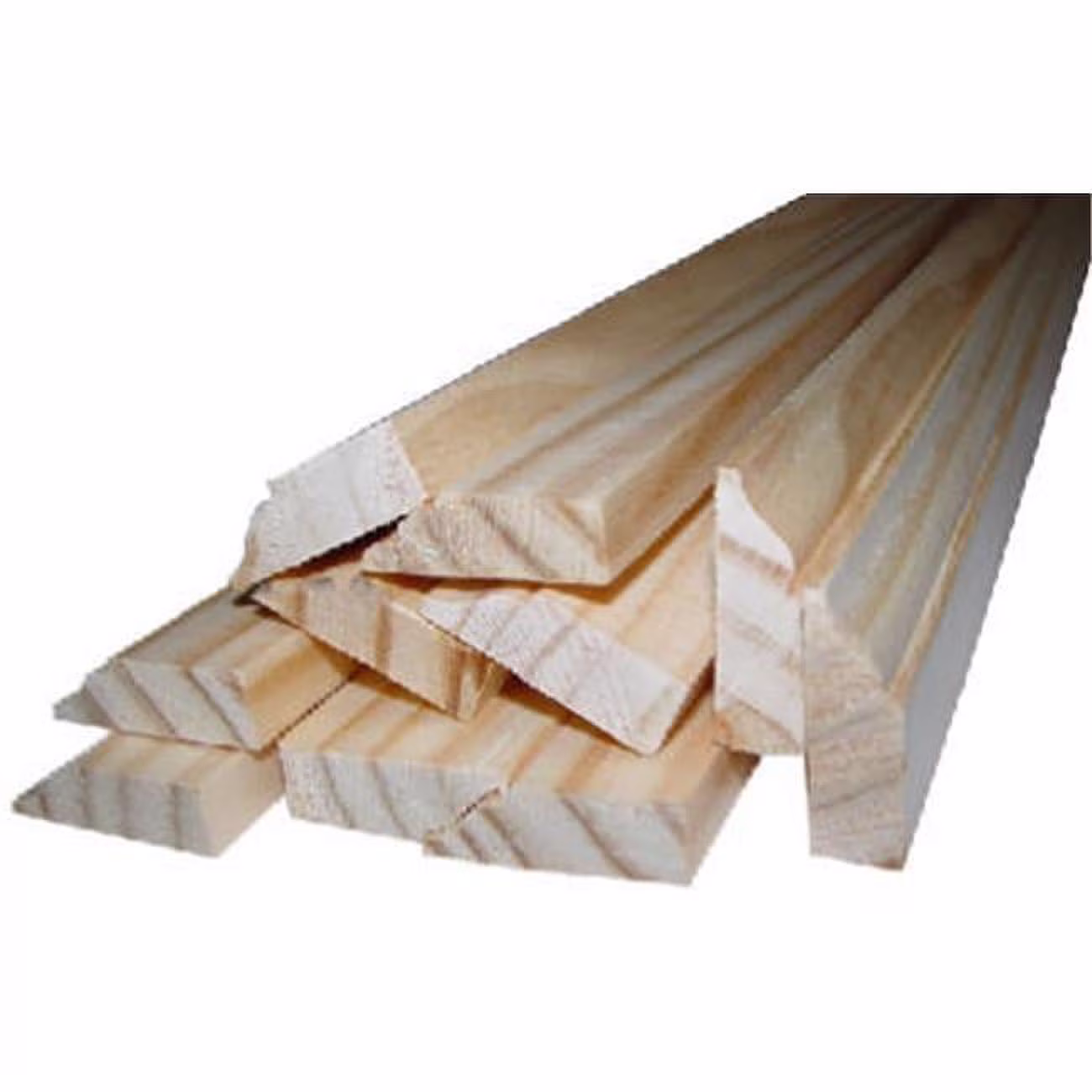 Thunderbird Forest Colonial Stop 7/16 " X 1-3/8 " X 7 ' Solid Pine Bulk Case of 6 - image 1