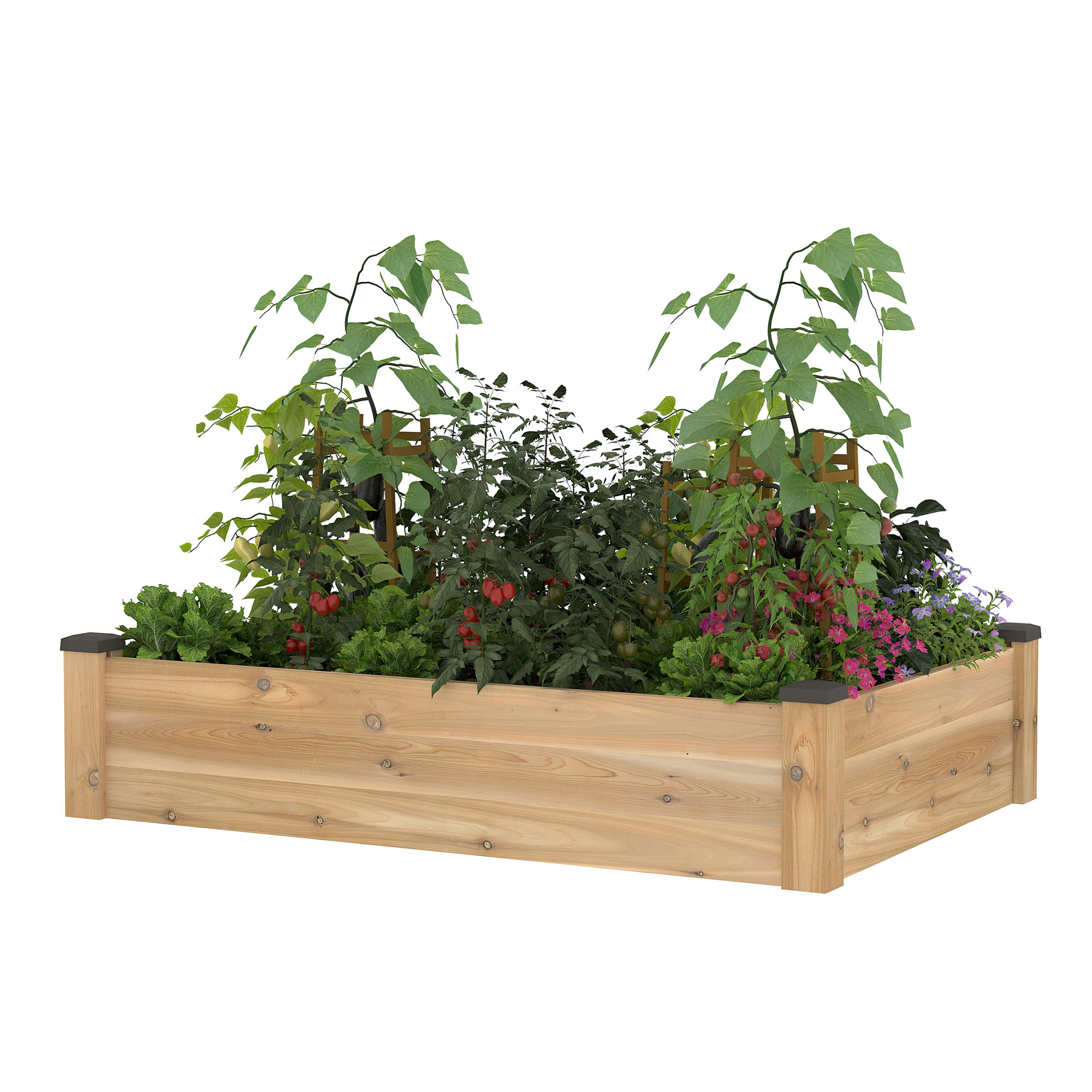CedarCraft Raised Garden Bed 33 x 49 x 11” - image 2