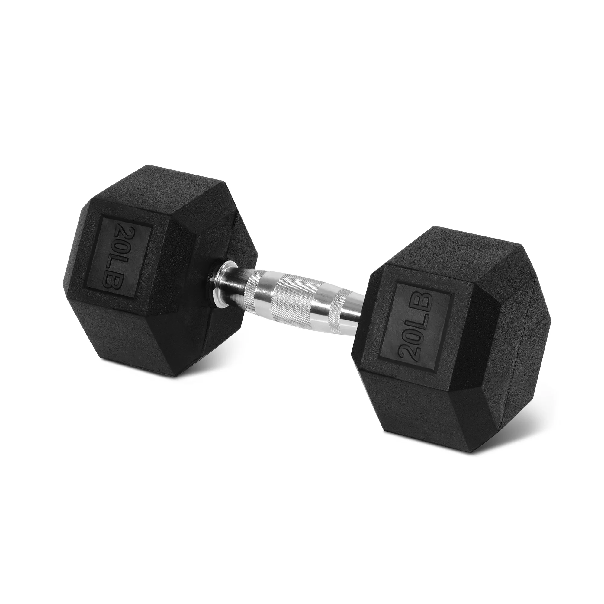 BalanceFrom Non Slip Grip Rubber Hex Dumbbell Set, 5.00 x 12.00 x 5.00 in - image 8