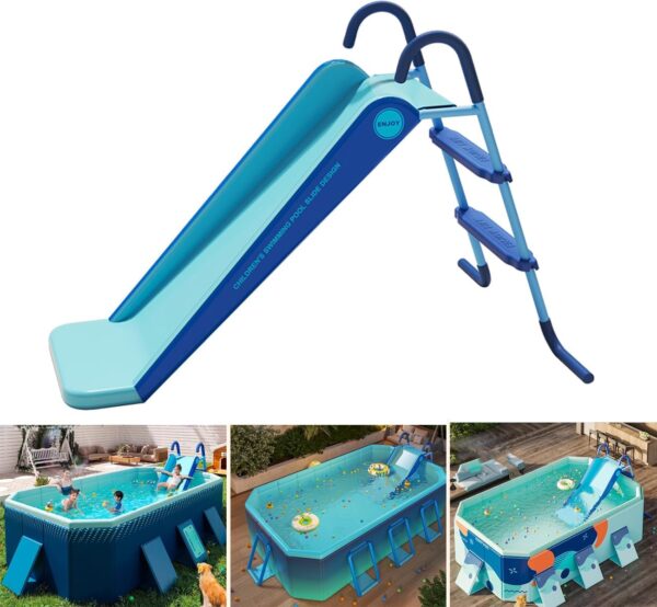 Inflatable Pool Water Slide - Swimming Pool Slide for Backyard Outdoor Fun - product image 1