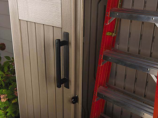 Outdoor Storage Shed, 52 Cu.Ft., Weather-Resistant, Lockable Doors - product image 6