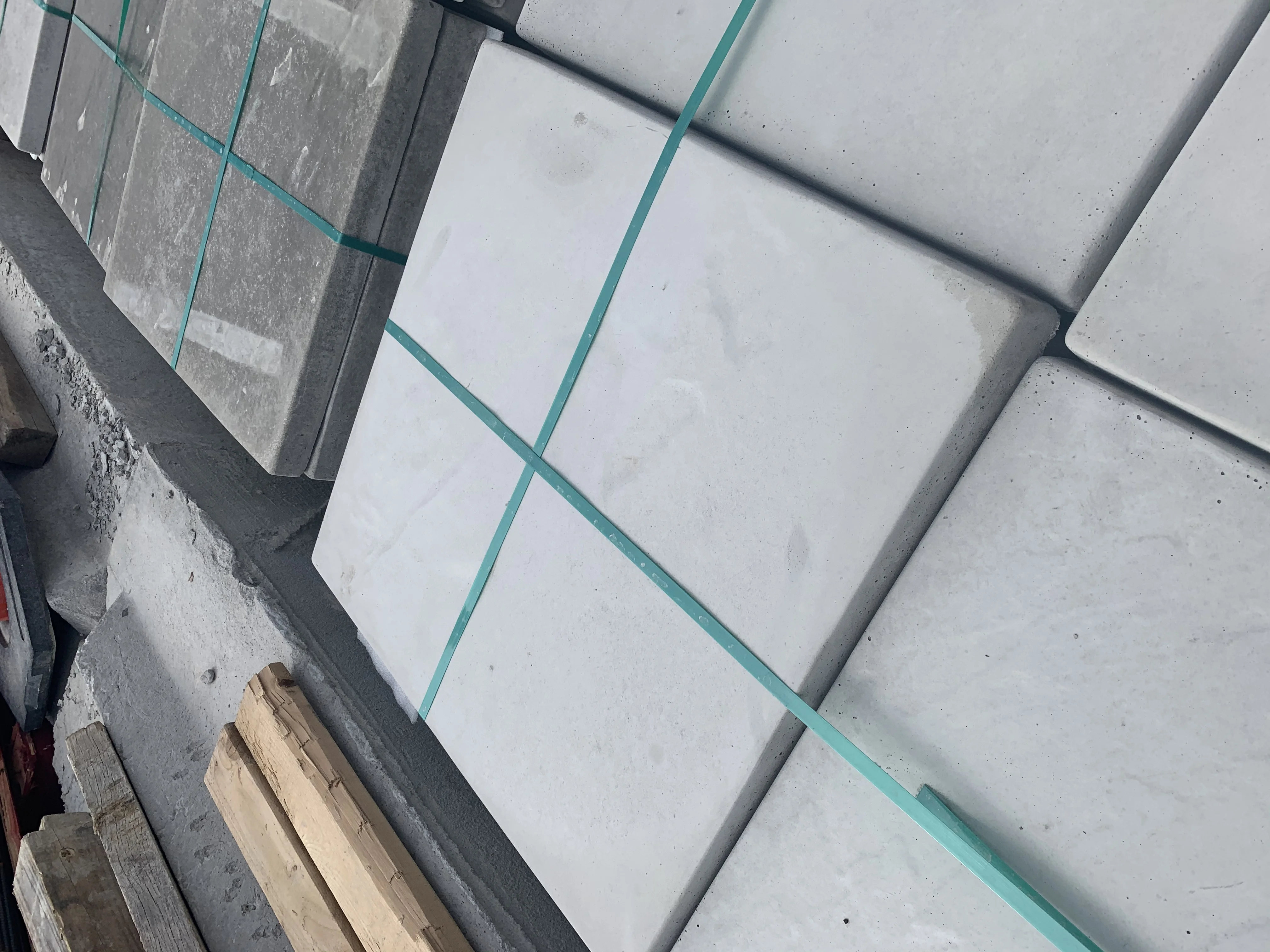 NuCast Precast Concrete Patio Stone - Slate (soft-wave) Texture - 2" x 24" x 24" - QTY OF 1 - image 7