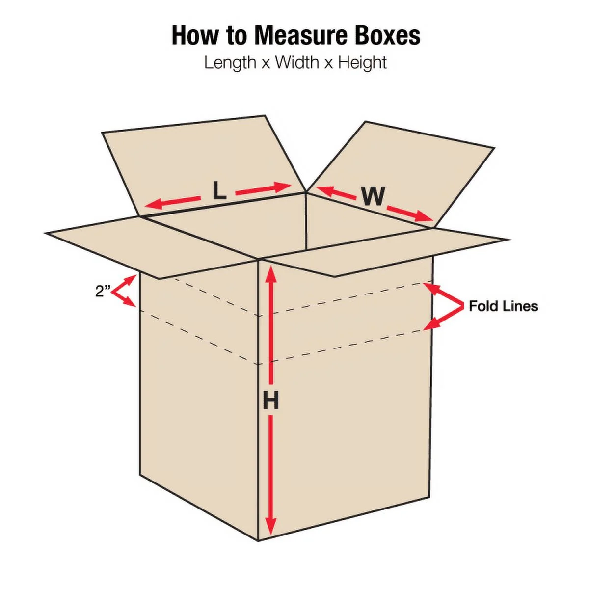 30" x 20" x 20" Shipping Boxes 48 ECT Double Wall Brown 10/Bundle (HD302020DW) - image 2