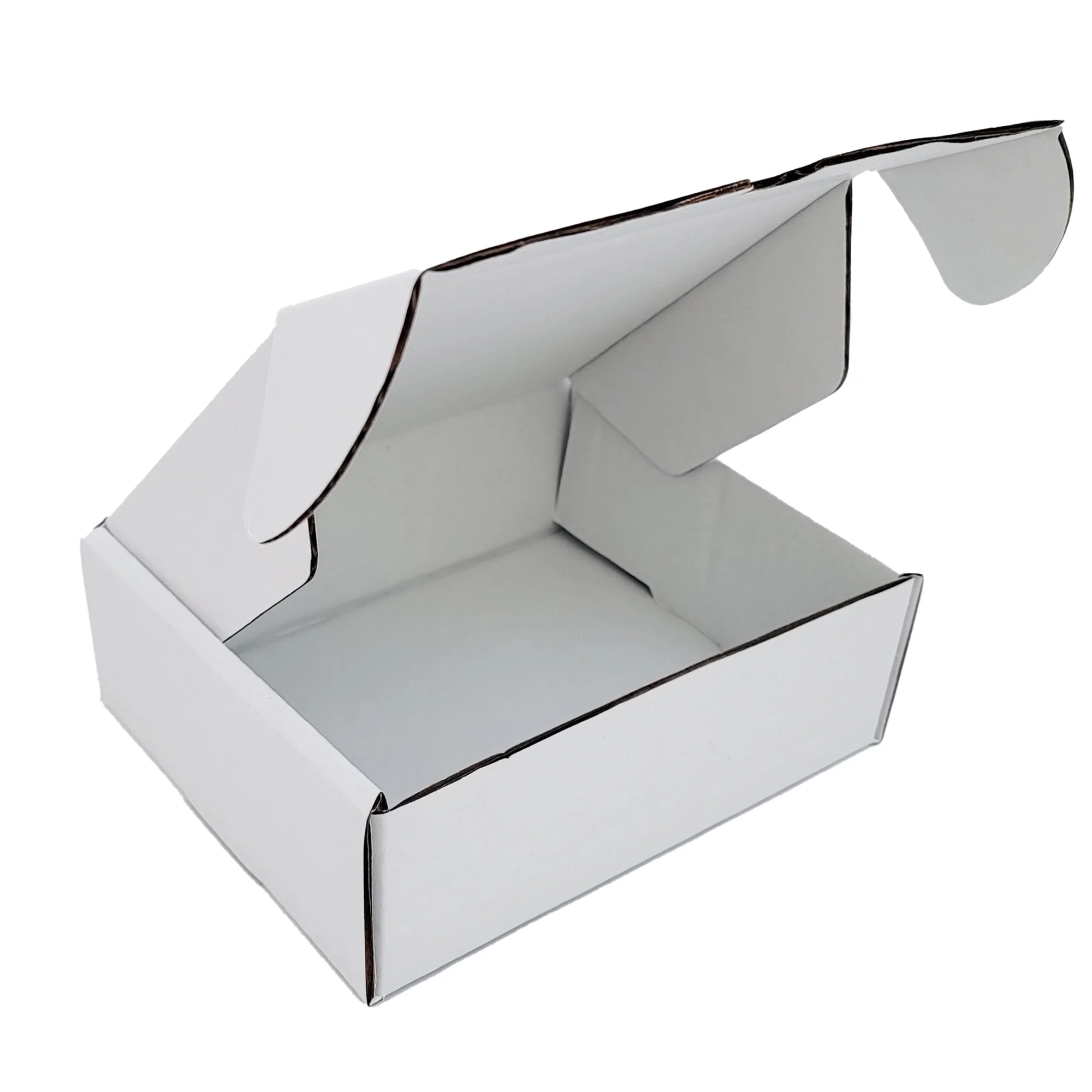 Ucanpack Corrugated Mailer Box E Flute Foldable Moving Boxes Medium, 10 x 8 x 1?" - 50 Pcs - image 2